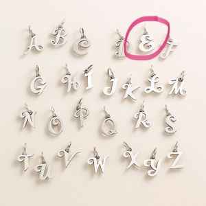 James Avery Script Initial Charm: E
